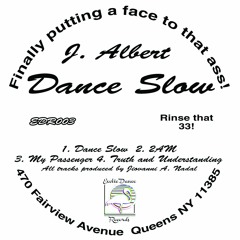 J. Albert - Dance Slow ep - EDR003 - Preview
