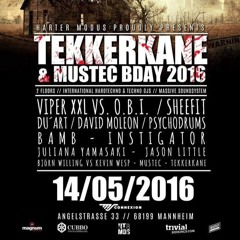 Bamb @ MS Connexion Mannheim 14.05.2016 (Tekkerkane & Mustec B - Day Bash)