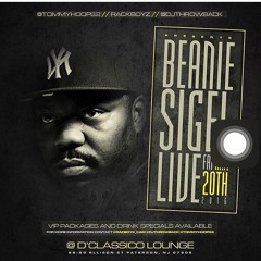 Beanie Sigel Promo Set (Gems Radio Tags)May 20th D'Classico Paterson Nj