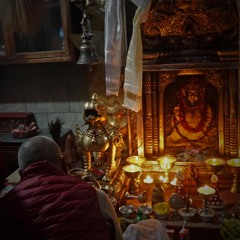 Tibetan women chanting at Boudhanath, Nepal