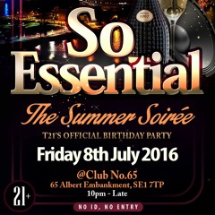 SO ESSENTIAL Summer Soiree Promo Mix - 08/07/16 (Rnb/ HipHop/ Dancehall/ Reggae/ Soca)