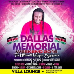 Stevo Junior Karibu Night |Thursday Reggae na Shisha at Villa | Memorial Weekend