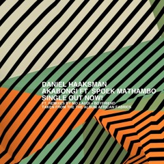 Daniel Haaksman ft. Spoek Mathambo - Akabongi (Boyfriend Remix)