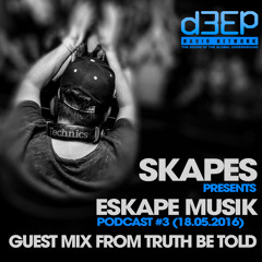 Eskape Musik Show 18.5.2016 w/guest mix from 'Truth Be Told'