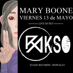 Rakso Liveset Mary Boone BAR MAY 2016