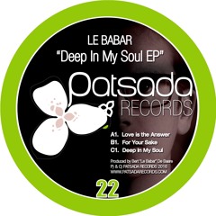 Le Babar - Deep In My Soul EP(Patsada Records)