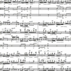Underwater Comet (2014-2015) for string quartet, III Fractal Boundaries of Night