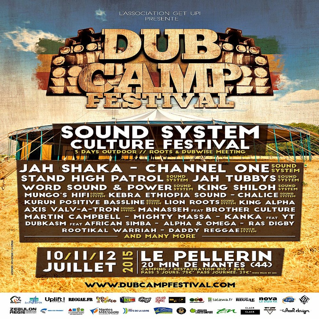 Stream Jah Shaka Live @ Dub Camp Festival 2015 France by Jah