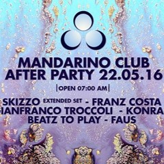 Franz Costa - Clorophilla Official After Party 22.05.16 Live At Mandarino Club Ginosa (IT)