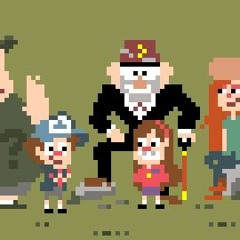 Gravity Falls Opening Theme (Chiptune Mix)