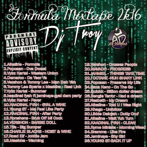 Stream DJ TROY - DANCEHALL FORMULA MIX 2k16 by RUR ENT | Listen online for  free on SoundCloud