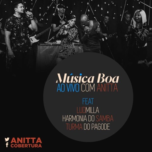 Música Boa Ao Vivo l Harmonia do Samba part. Anitta - Hoje Eu Sonhei Com Você
