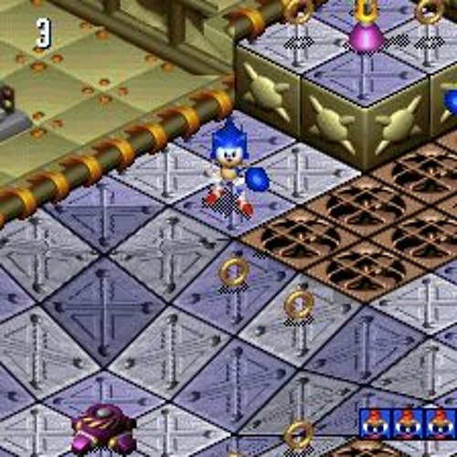 Sonic 3D Blast (Saturn) - Panic Puppet Zone - Act 1 [Sega Mega Drive / YM2612]