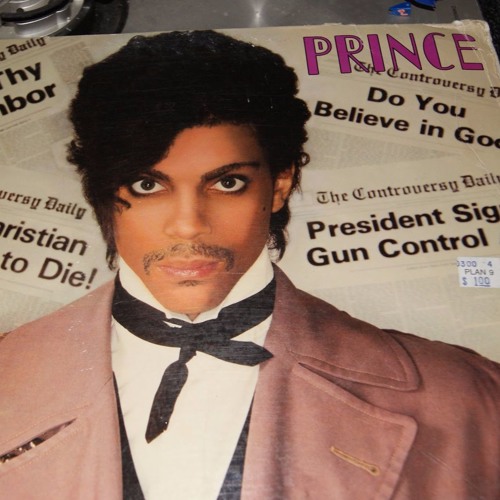 Prince Controversy PROMO 資料付き　希少ポスター付き Stream Prince - Controversy (K-drive & Pieter Lepelaars Bootleg