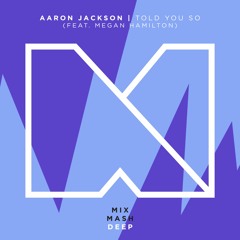 Aaron Jackson - Told You So (feat. Megan Hamilton) (Out Now)