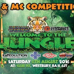 WECOME TO THE JUNGLE DJ & MC COMPETITION