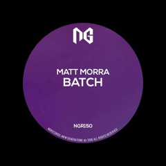 MATT MORRA - Pressure (Original Mix) [OUT NOW On NGRecords] | Preview