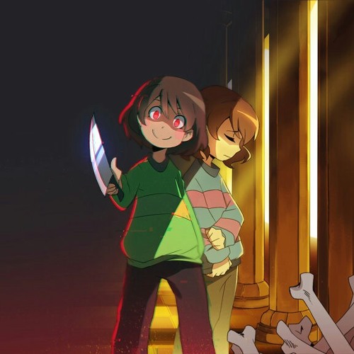 Frisk vs Chara, Undertale animation 