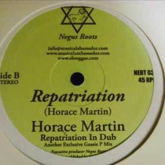 Horace Martin  -  Repatriation