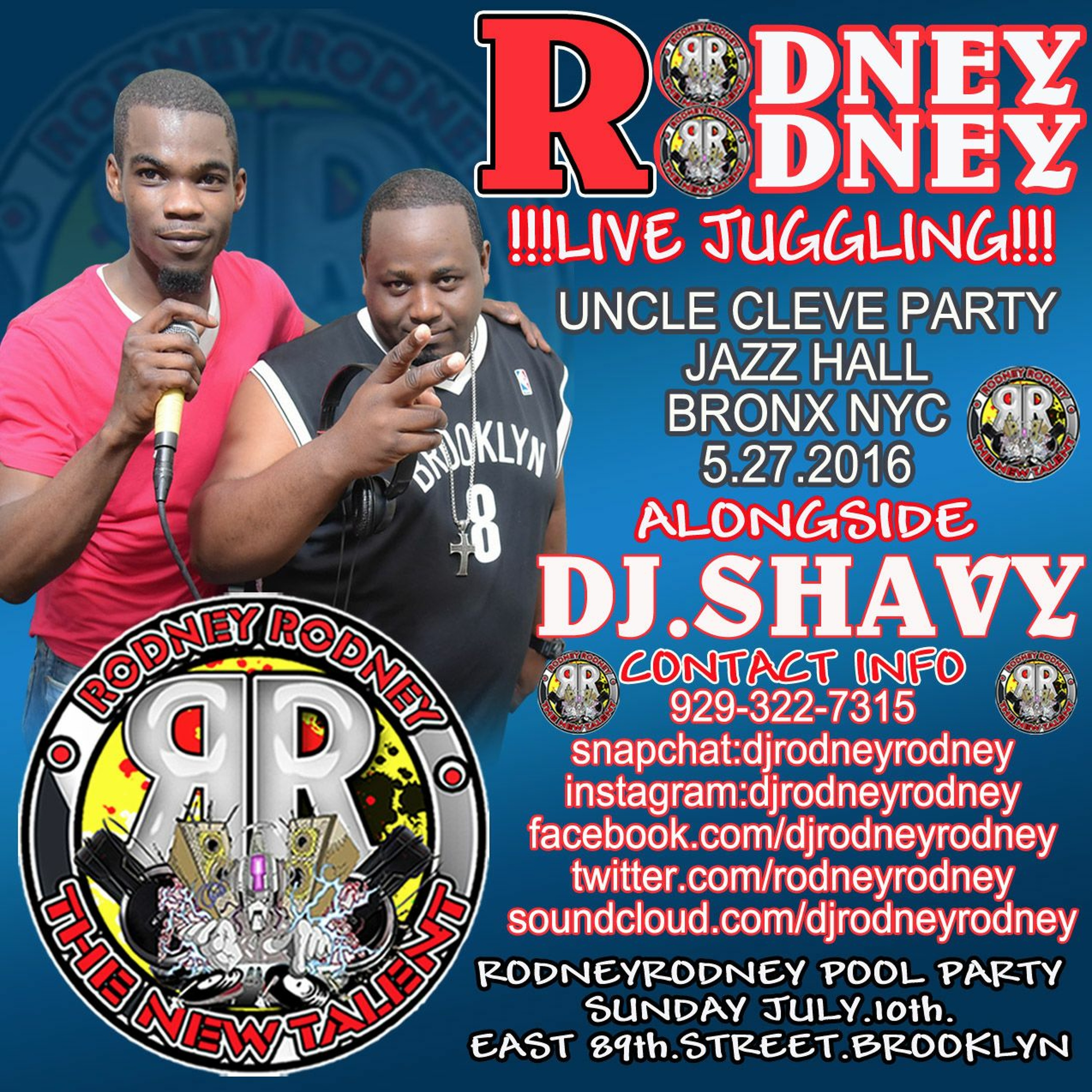 Rodneyrodney Live Juggling Uncle Cleve Party alongside Dj.Shavy @Jazz Hall Bronx episode artwork