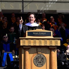 Anatomy of a commencement speech