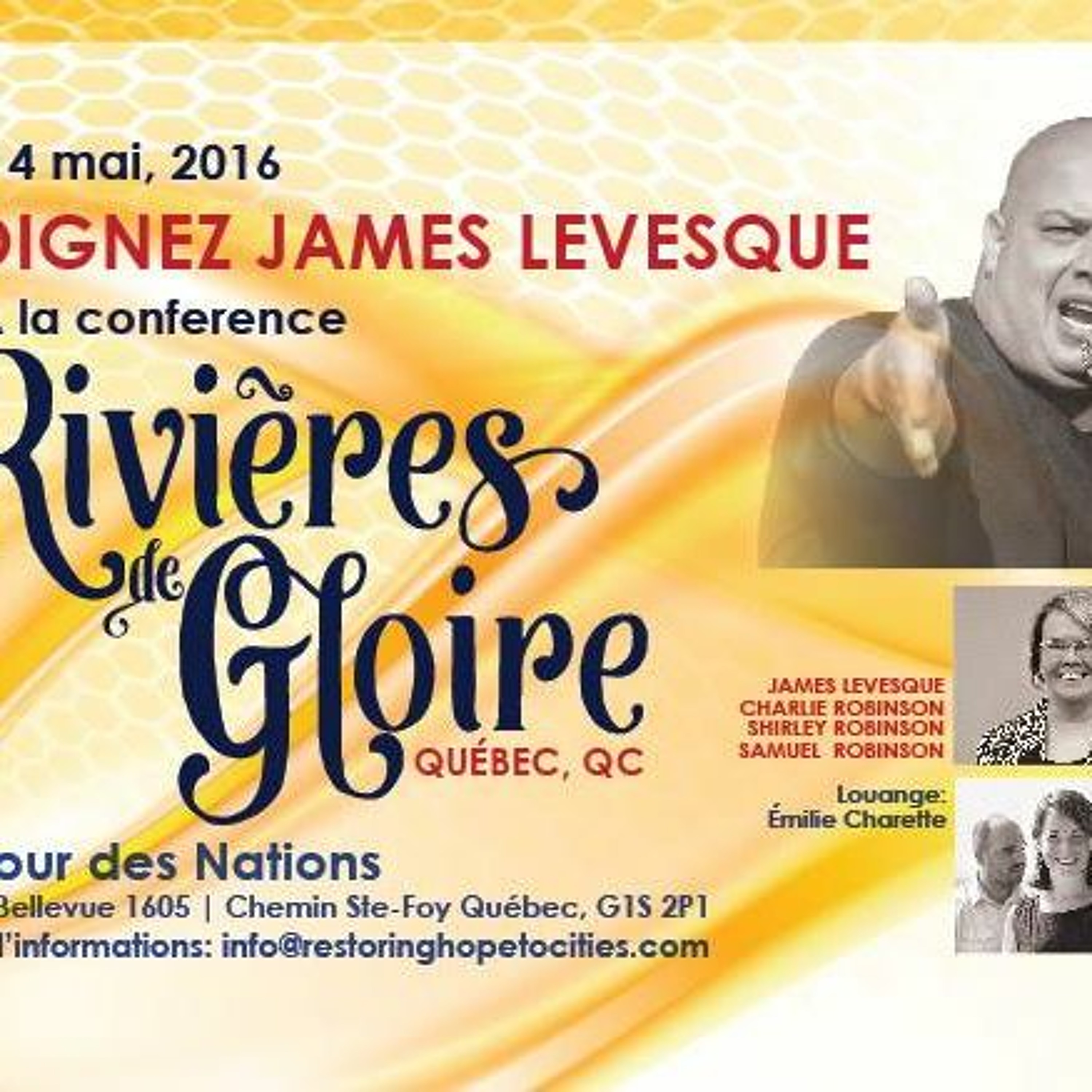 Conférence rivières de Gloire-14 Mai 2016 Pm-Charlie Robinson