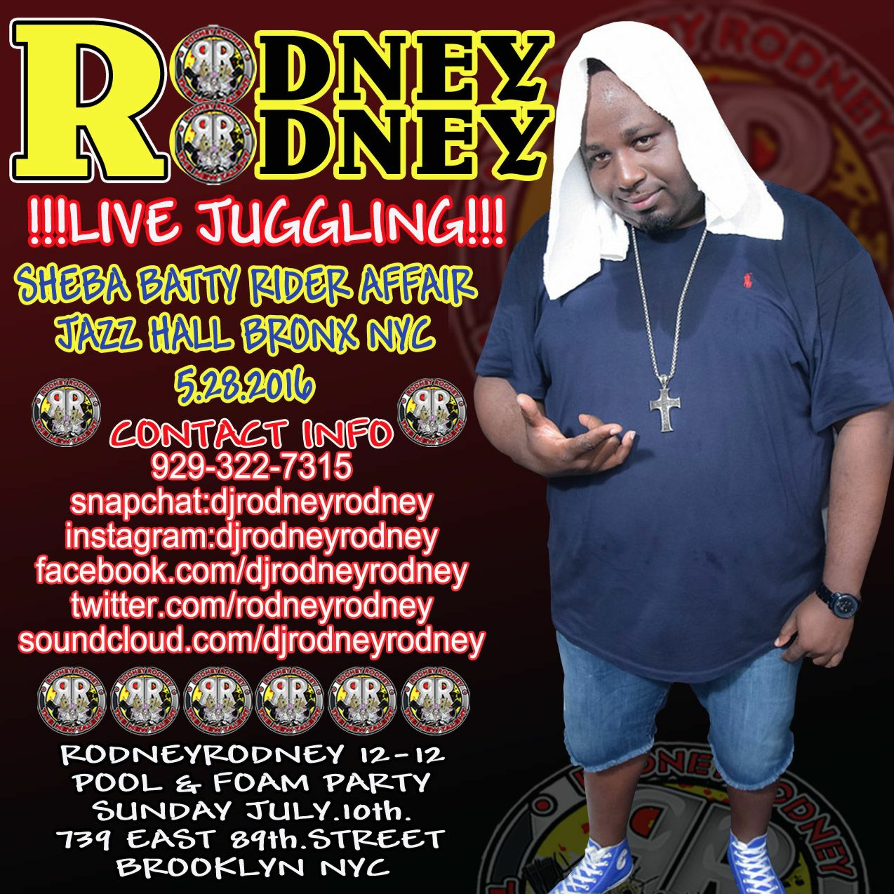 Rodneyrodney Live Juggling Sheba Batty Rider Affair Jazz Hall Bronx episode artwork