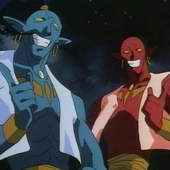 Magic Knight Rayearth - Tarta & Tatra (Rakoon & Rasheen)