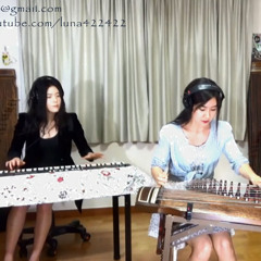 Korean Folk Song Jindo Arirang, Saetaryung Gayageum,Piano duo ver. by Luna with Jungmoon Choi