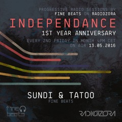 Independance 1st Year Anniversary@RadiOzora 2016 May | Sundi & Tatoo Live From Studio