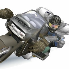 Super Smash Bros. Melee - Mach Rider (F-Zero style)