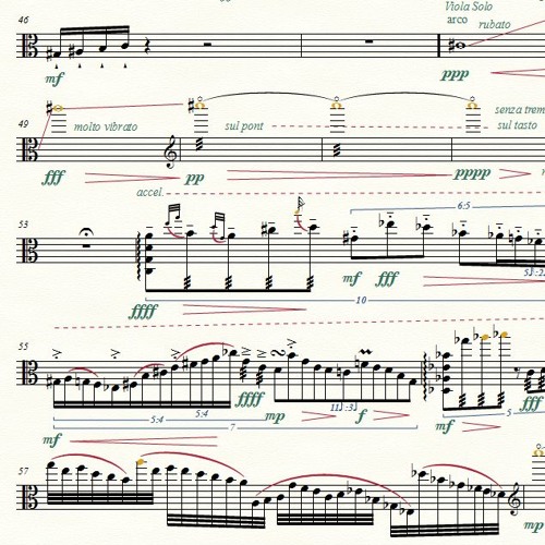 String Quartet #3, in Polymicrotonal Polytempo