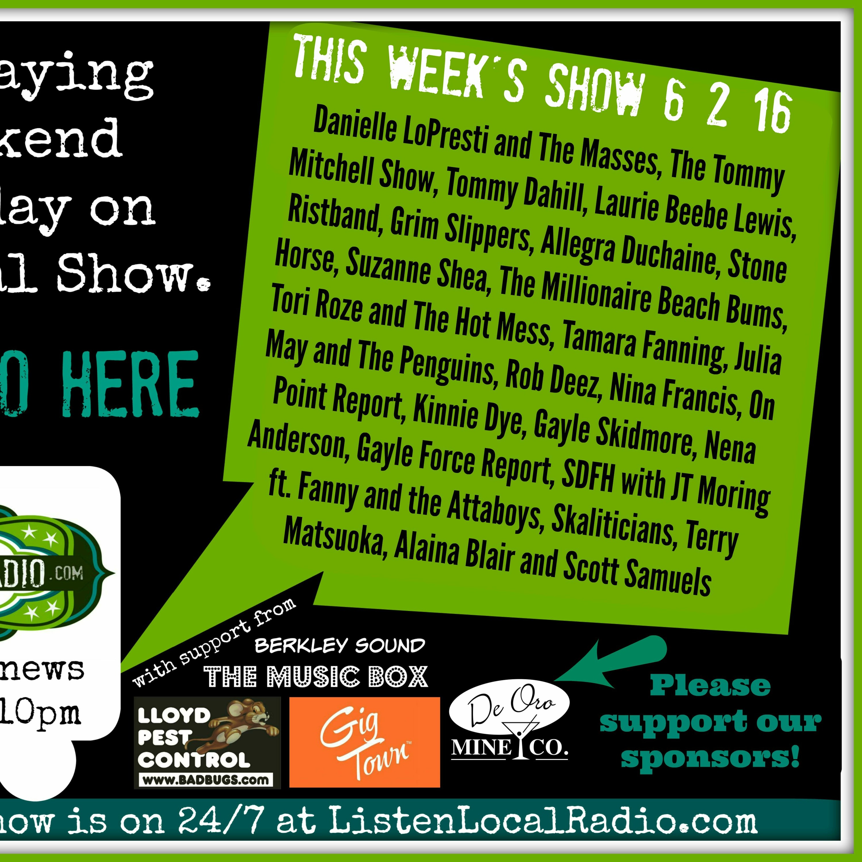 The Listen Local Show 6 2 16 episode artwork