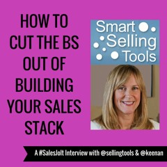 #SalesJOLT Ep 29 Taking The BS Out Of #SalesTools w/ Nancy Nardin