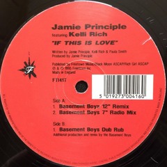 Jamie Principle feat. Kelli Rich - If This Is Love (Basement Boys Dub Rub - Fist Re-Rub) 96kbps
