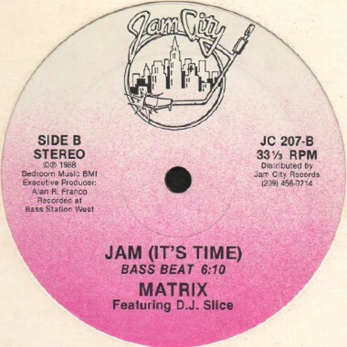 Matrix Featuring D.J. Slice â€Žâ€“ Jam It's Time (Bass Beat)-2.mp3
