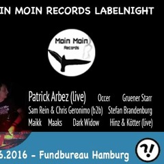 Maaks @ Moin Moin Rec. Labelnight Fundbureau Hamburg Germany 04.06.2016