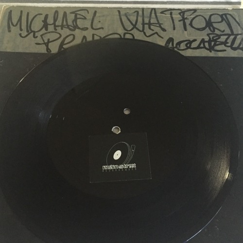 Michael Watford ‎– Michael's Prayer Accapella - Rare 10-inch Acetate
