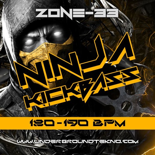 ZONE - 33 NINJA KICK BASS Sample Pack OUT NOW (UndergroundTekno)!