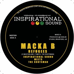 Refugees - Macka B (Inspirational Sound meets The Rootsman) vocal & dub promo clip