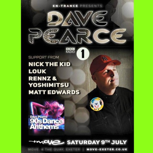 En-Trance Presents Dave Pearce @ Exeter Move 09/07/2016 DJ COMPETITION ENTRY