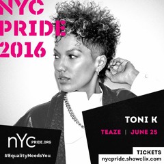 Countdown to NYC Pride 2016: Toni-K