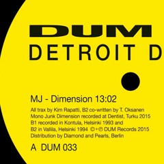 Detroit Diesel - MJ-Dimension   13:02 from DUM-033