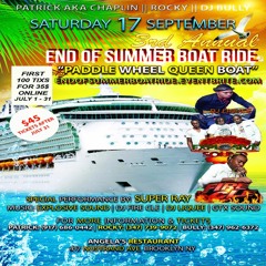 End Of Summer Boat Ride Promo - DJ Reckless & Fire Cle
