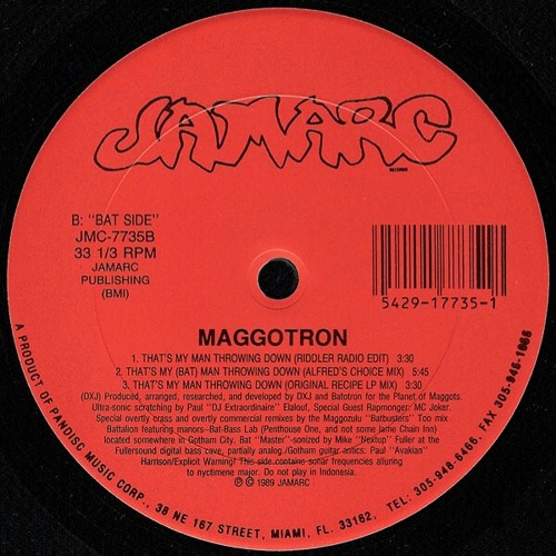 Maggotron - That's My Man Throwing Down (Bat House Mix)(Jamarc Records 1989).mp3