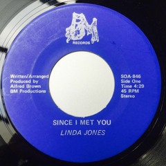 Love Pillow 7" By Linda Jones - BM / SOA Records USA, 1980