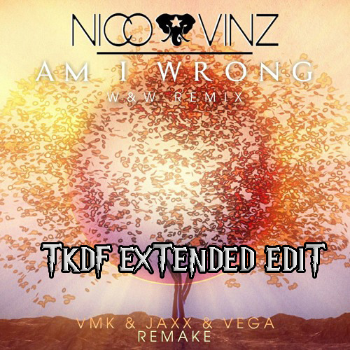 Listen to Nico & Vinz - Am I Wrong (Jaxx & Vega & VMK Remake) | (TKDF  Extended Edit) by 💎 TLP's STVFF 💎🌃 in tekno playlist online for free on  SoundCloud