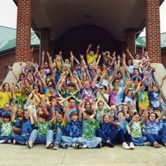Large Group Of Kids Happy New Year