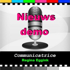 Nieuwsdemo Regina Eggink