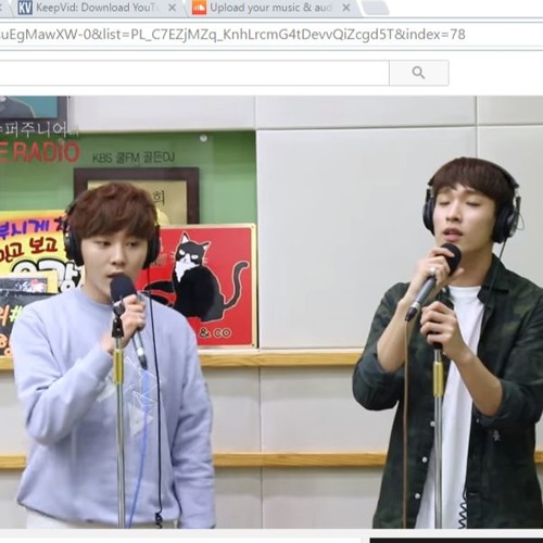 세븐틴 도겸(dokyeom)&승관(seungkwan) '지친 하루' 라이브 LIVE / 160323[슈퍼주니어의 키스 더 라디오]